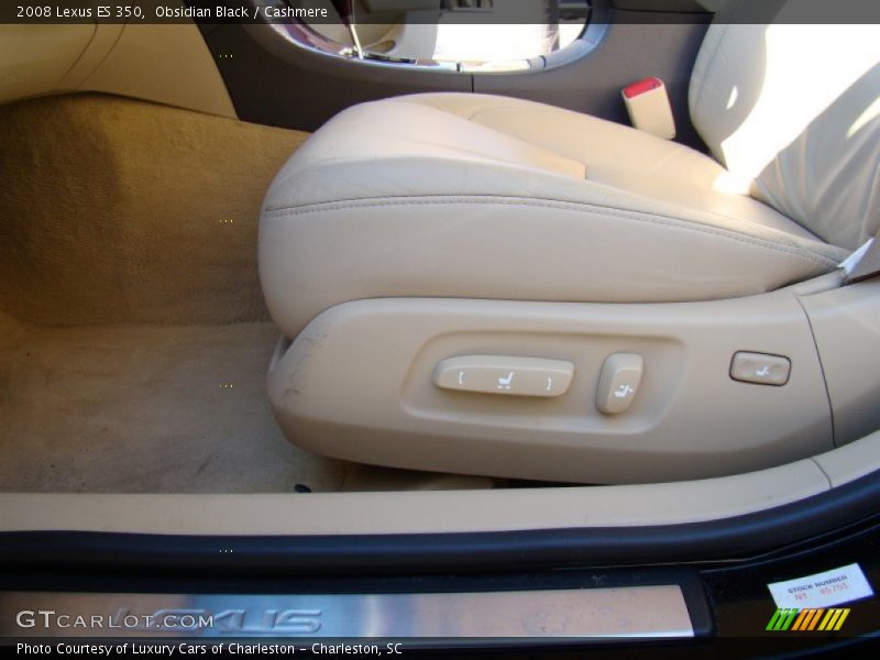 Obsidian Black / Cashmere 2008 Lexus ES 350