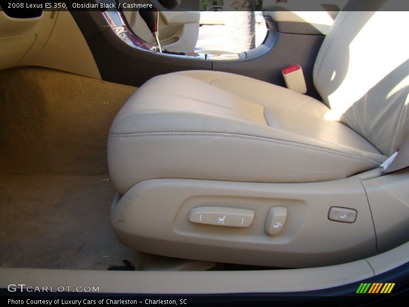 Obsidian Black / Cashmere 2008 Lexus ES 350