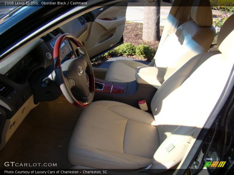 Obsidian Black / Cashmere 2008 Lexus ES 350