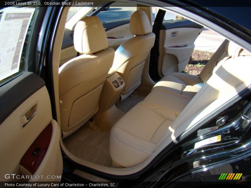 Obsidian Black / Cashmere 2008 Lexus ES 350
