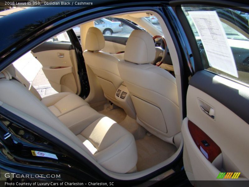 Obsidian Black / Cashmere 2008 Lexus ES 350
