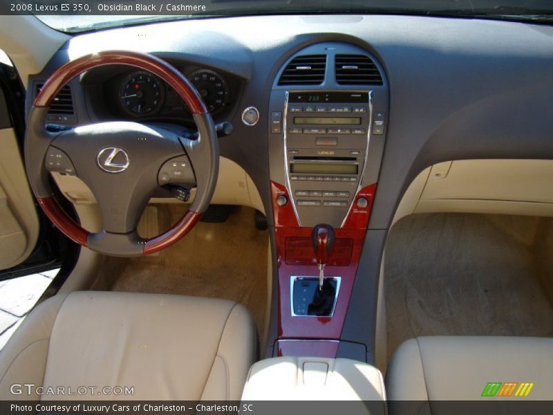 Obsidian Black / Cashmere 2008 Lexus ES 350