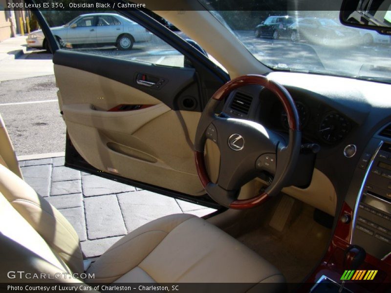 Obsidian Black / Cashmere 2008 Lexus ES 350