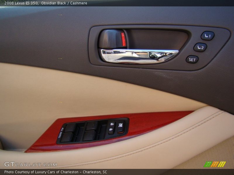 Obsidian Black / Cashmere 2008 Lexus ES 350