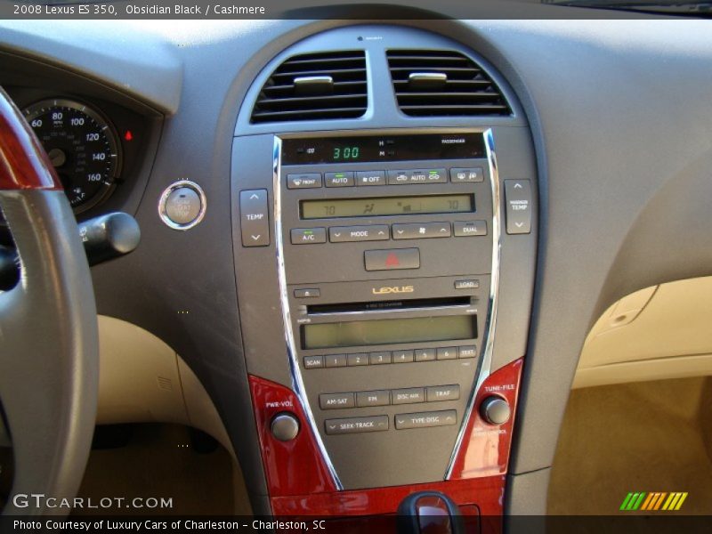 Obsidian Black / Cashmere 2008 Lexus ES 350