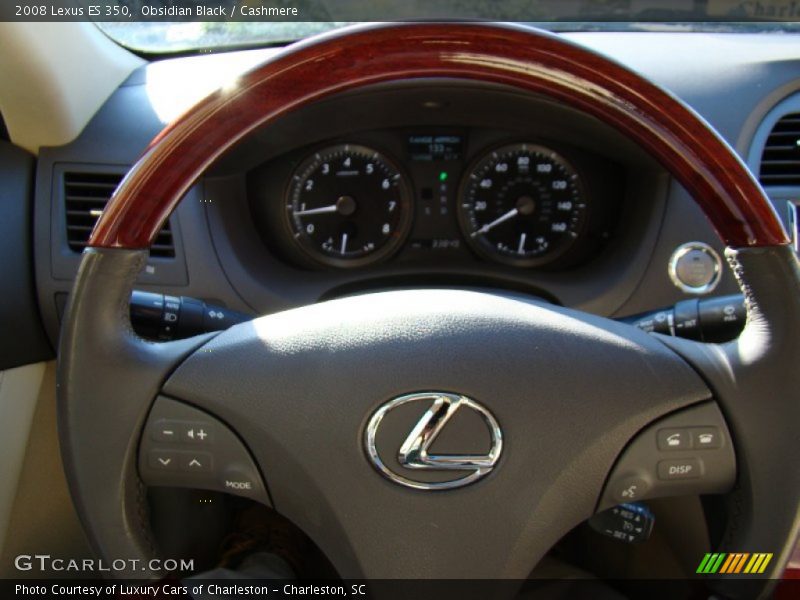 Obsidian Black / Cashmere 2008 Lexus ES 350