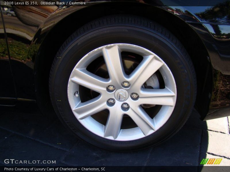 Obsidian Black / Cashmere 2008 Lexus ES 350