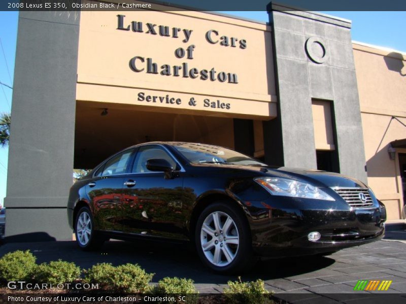 Obsidian Black / Cashmere 2008 Lexus ES 350