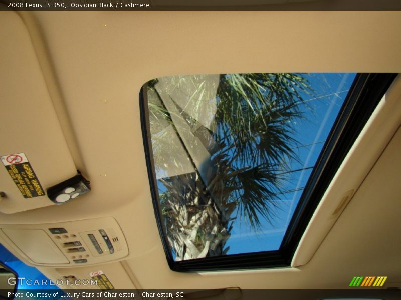 Obsidian Black / Cashmere 2008 Lexus ES 350