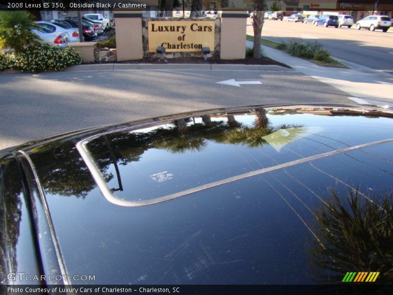 Obsidian Black / Cashmere 2008 Lexus ES 350