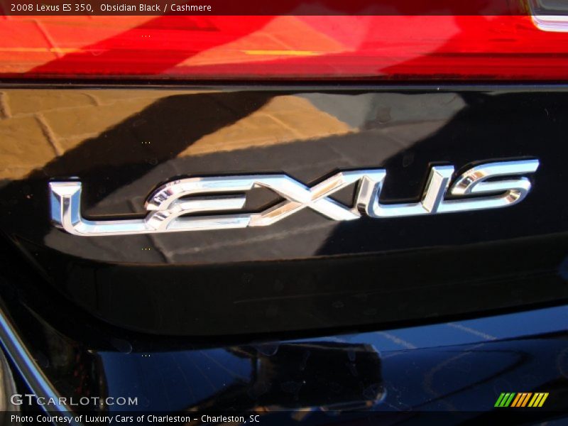 Obsidian Black / Cashmere 2008 Lexus ES 350