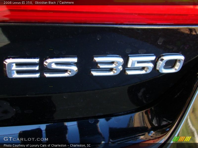 Obsidian Black / Cashmere 2008 Lexus ES 350