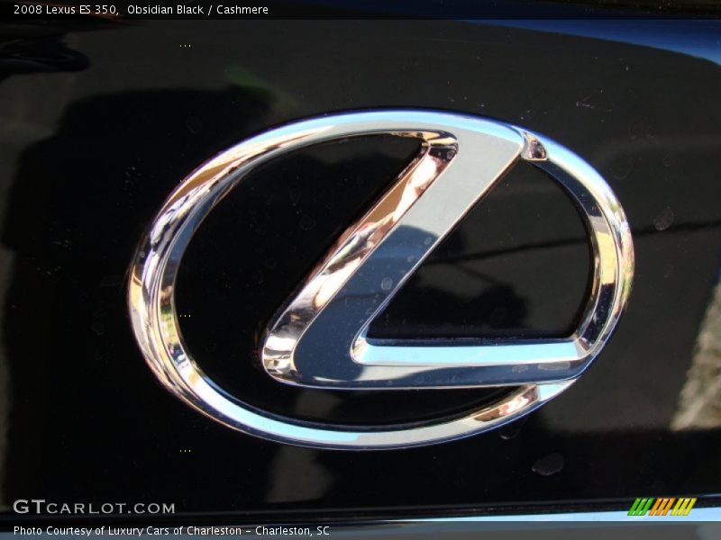 Obsidian Black / Cashmere 2008 Lexus ES 350