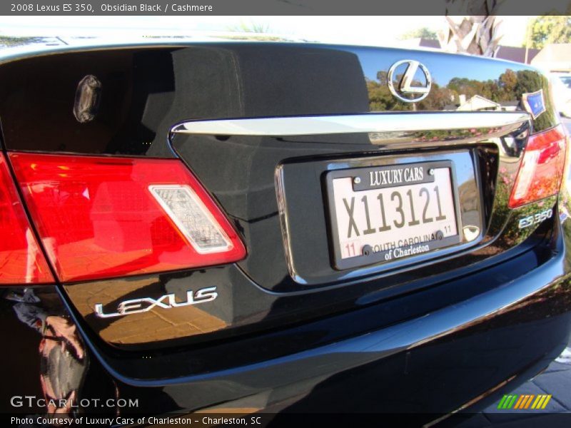 Obsidian Black / Cashmere 2008 Lexus ES 350