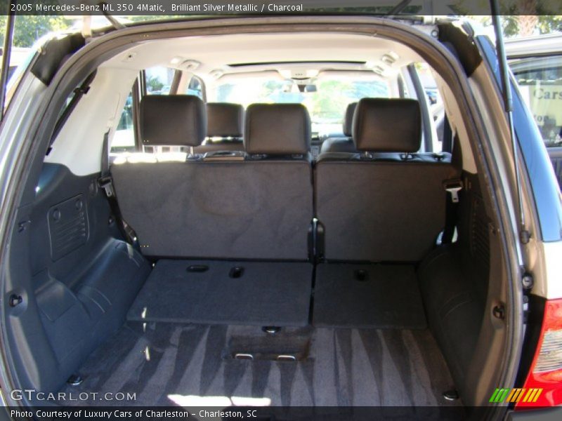 Brilliant Silver Metallic / Charcoal 2005 Mercedes-Benz ML 350 4Matic