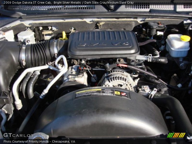  2009 Dakota ST Crew Cab Engine - 3.7 Liter SOHC 12-Valve Magnum V6