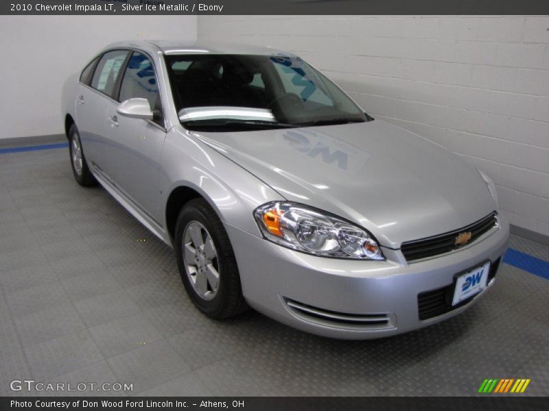 Silver Ice Metallic / Ebony 2010 Chevrolet Impala LT