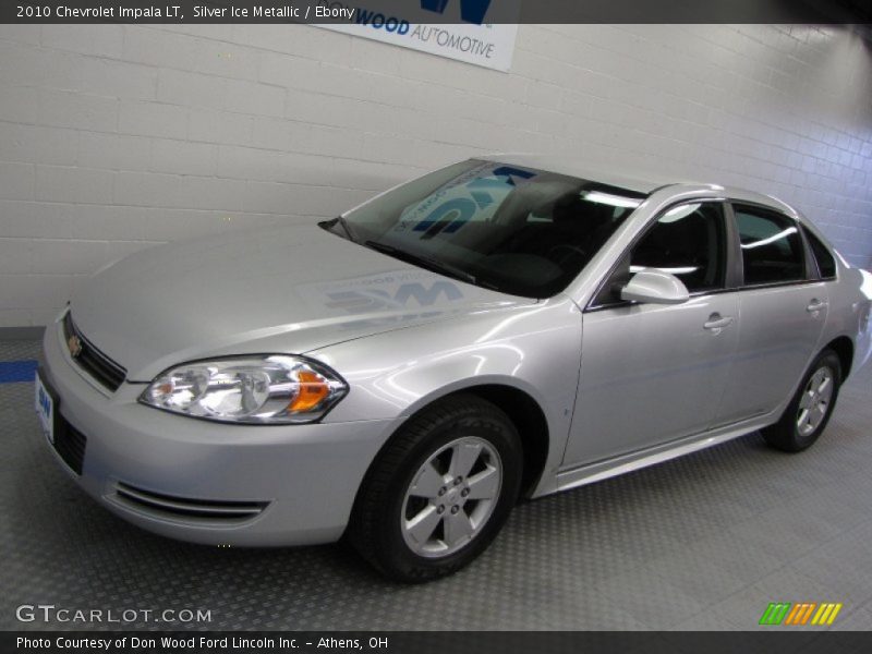 Silver Ice Metallic / Ebony 2010 Chevrolet Impala LT