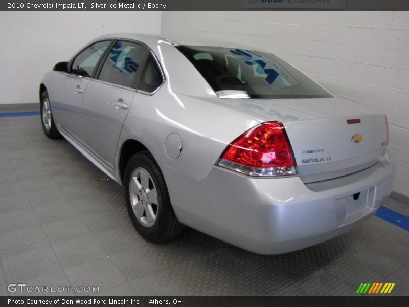 Silver Ice Metallic / Ebony 2010 Chevrolet Impala LT