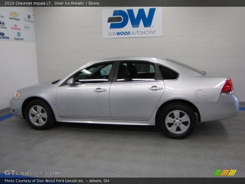 Silver Ice Metallic / Ebony 2010 Chevrolet Impala LT