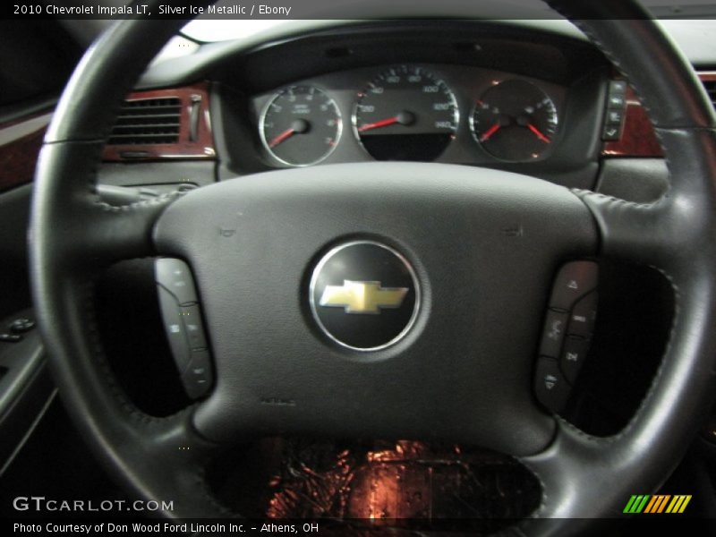 Silver Ice Metallic / Ebony 2010 Chevrolet Impala LT