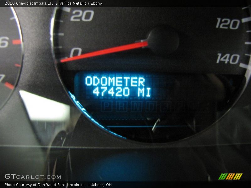 Silver Ice Metallic / Ebony 2010 Chevrolet Impala LT