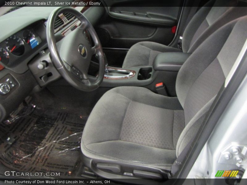 Silver Ice Metallic / Ebony 2010 Chevrolet Impala LT