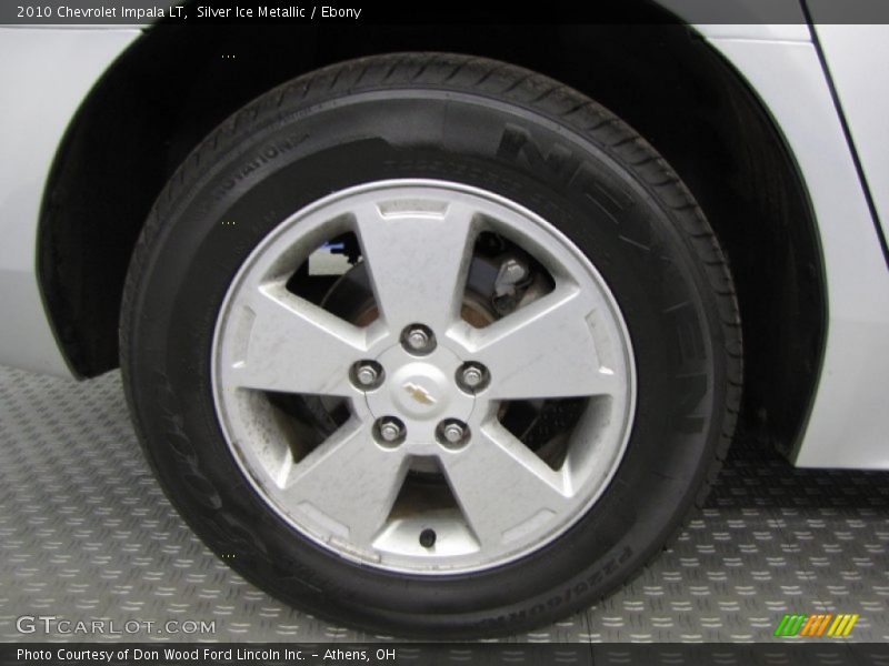 Silver Ice Metallic / Ebony 2010 Chevrolet Impala LT