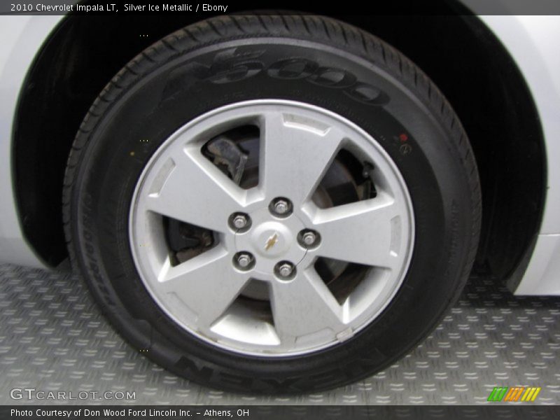 Silver Ice Metallic / Ebony 2010 Chevrolet Impala LT