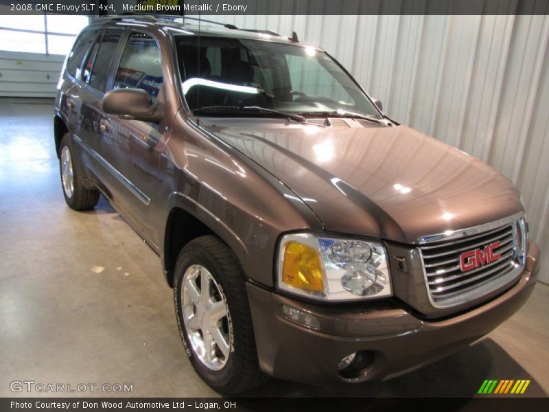 Medium Brown Metallic / Ebony 2008 GMC Envoy SLT 4x4