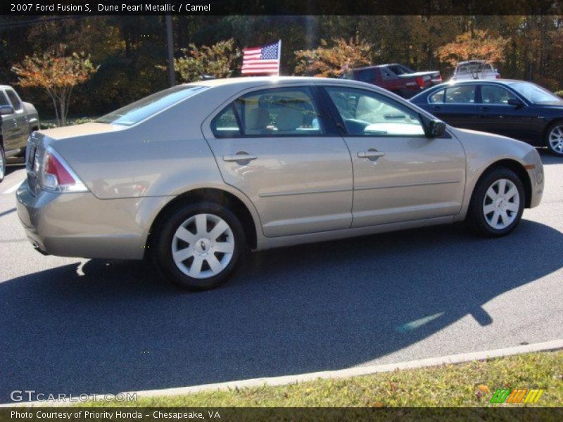 Dune Pearl Metallic / Camel 2007 Ford Fusion S