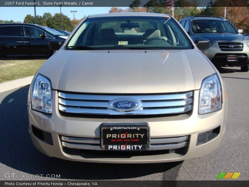Dune Pearl Metallic / Camel 2007 Ford Fusion S