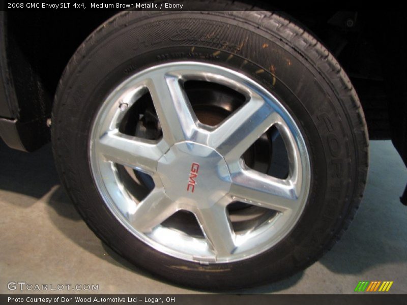 Medium Brown Metallic / Ebony 2008 GMC Envoy SLT 4x4