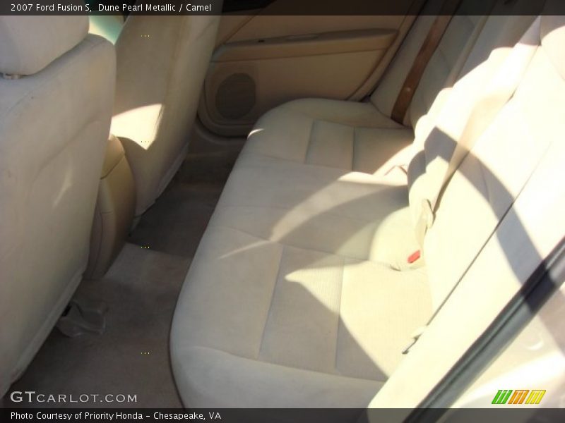 Dune Pearl Metallic / Camel 2007 Ford Fusion S