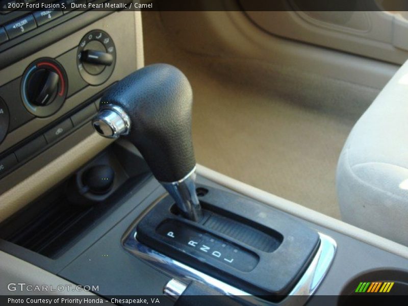 Dune Pearl Metallic / Camel 2007 Ford Fusion S
