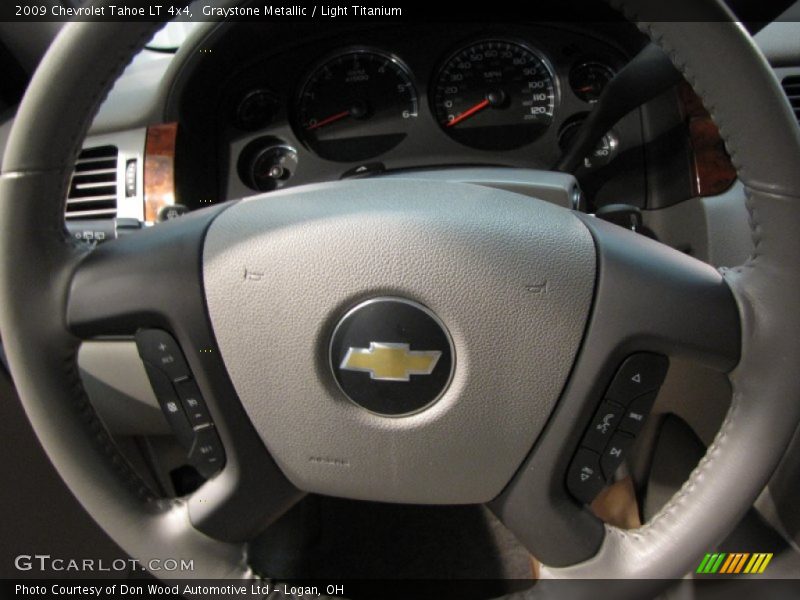 Graystone Metallic / Light Titanium 2009 Chevrolet Tahoe LT 4x4