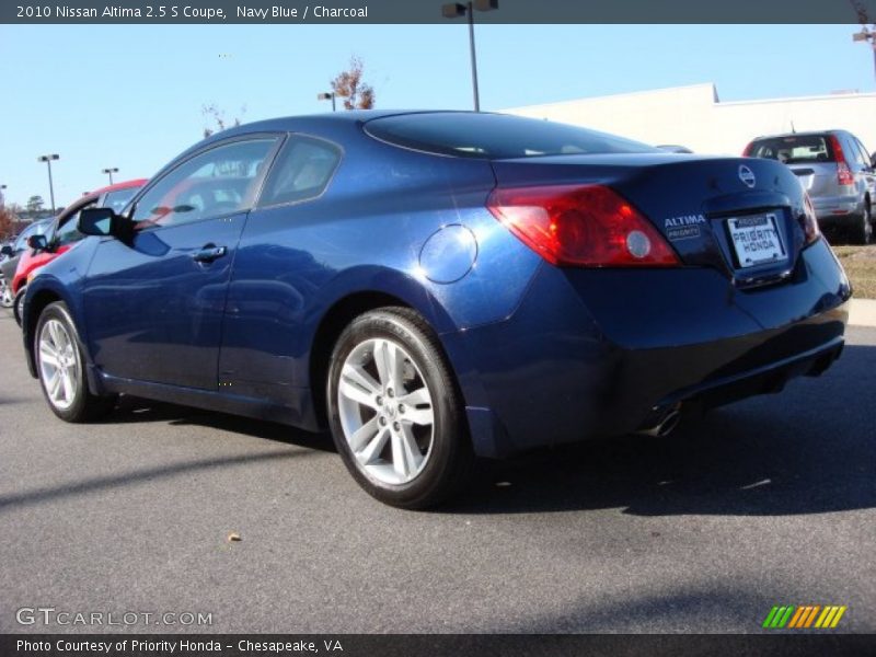 Navy Blue / Charcoal 2010 Nissan Altima 2.5 S Coupe
