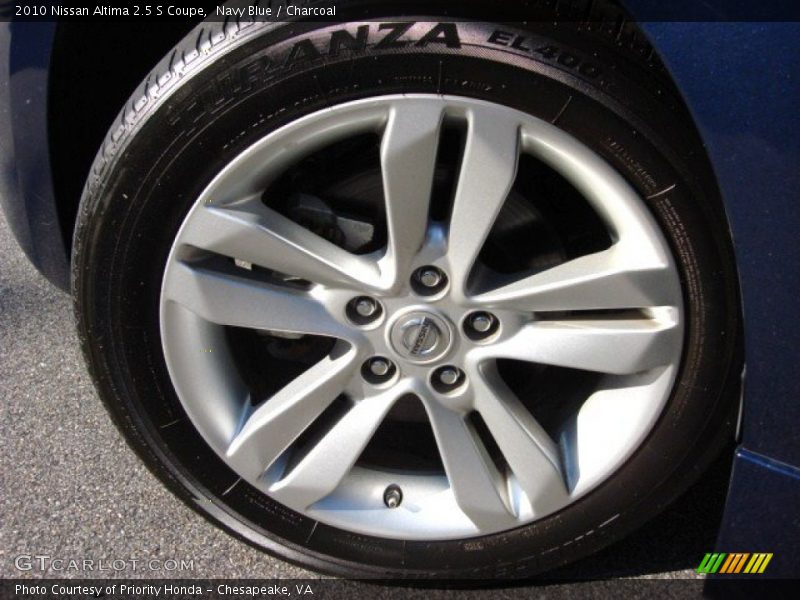 Navy Blue / Charcoal 2010 Nissan Altima 2.5 S Coupe