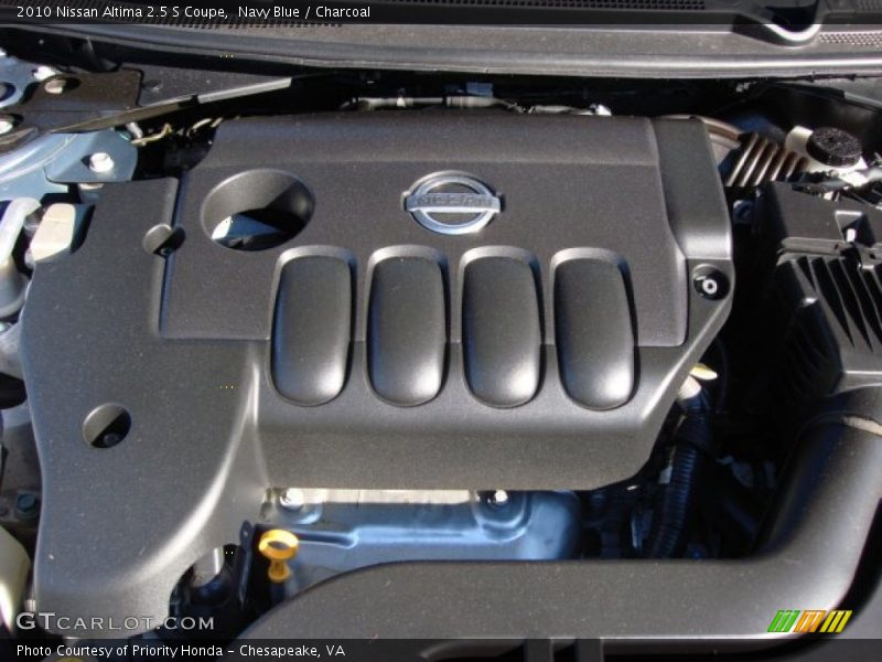 Navy Blue / Charcoal 2010 Nissan Altima 2.5 S Coupe