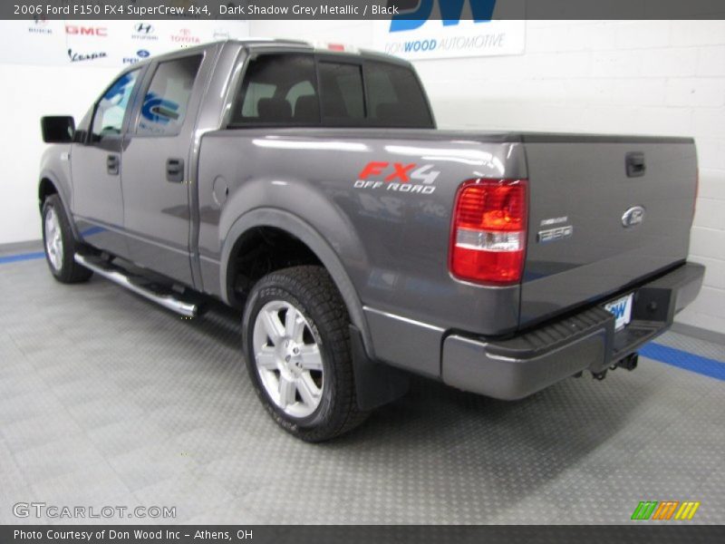 Dark Shadow Grey Metallic / Black 2006 Ford F150 FX4 SuperCrew 4x4