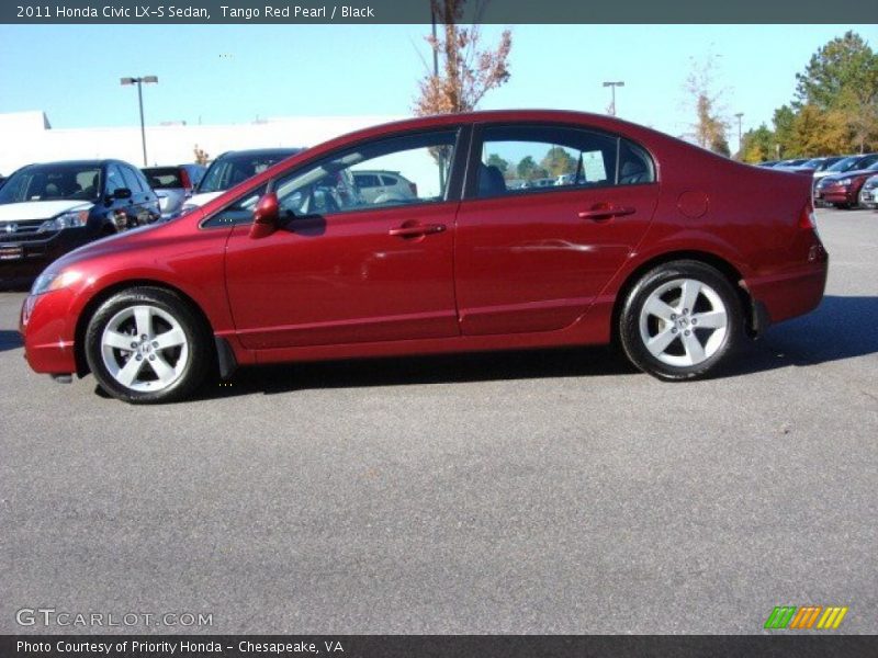  2011 Civic LX-S Sedan Tango Red Pearl