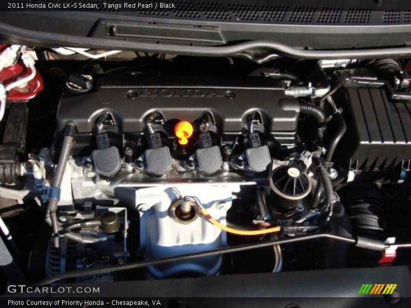  2011 Civic LX-S Sedan Engine - 1.8 Liter SOHC 16-Valve i-VTEC 4 Cylinder
