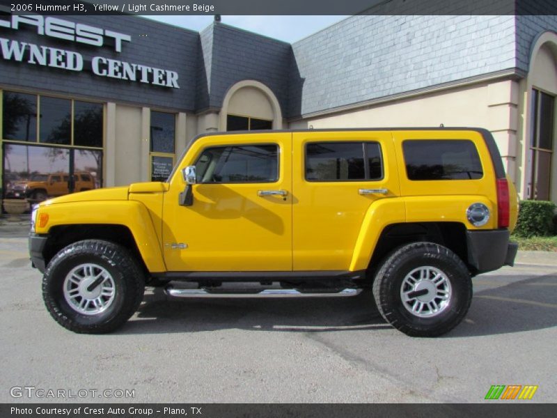 Yellow / Light Cashmere Beige 2006 Hummer H3