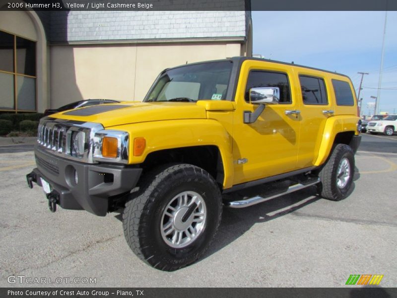 Yellow / Light Cashmere Beige 2006 Hummer H3