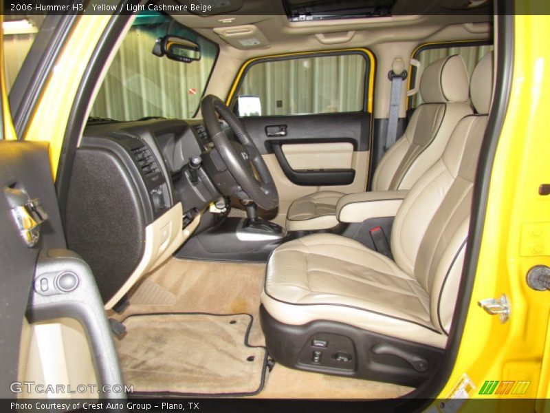 Yellow / Light Cashmere Beige 2006 Hummer H3