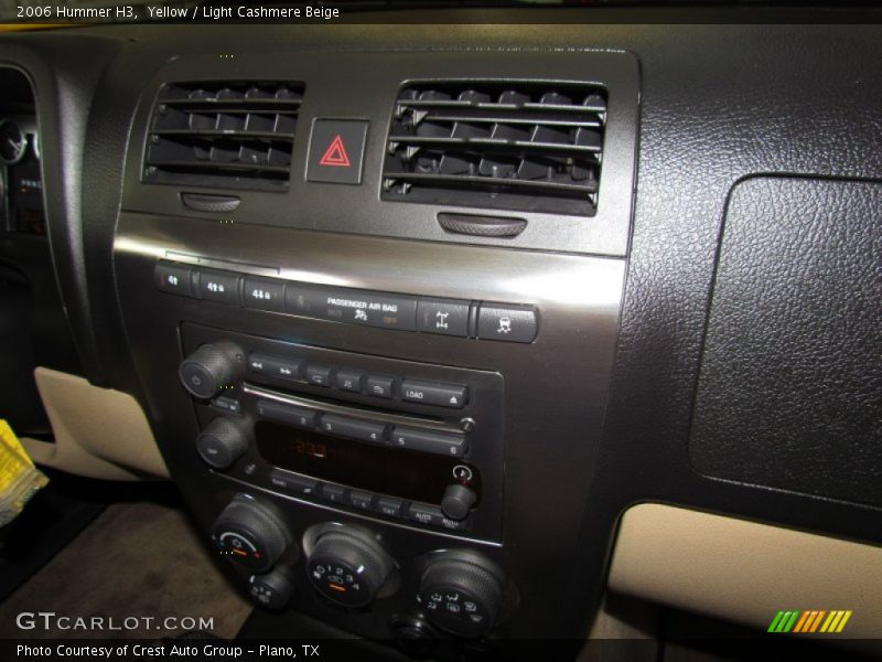 Yellow / Light Cashmere Beige 2006 Hummer H3