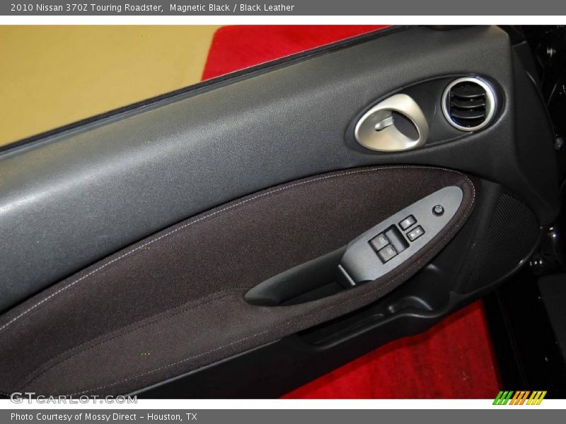 Magnetic Black / Black Leather 2010 Nissan 370Z Touring Roadster