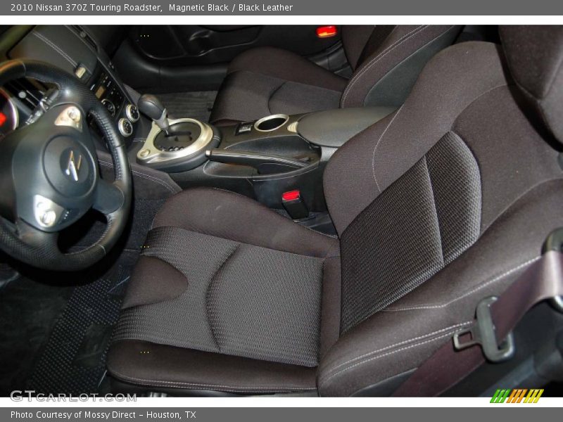  2010 370Z Touring Roadster Black Leather Interior