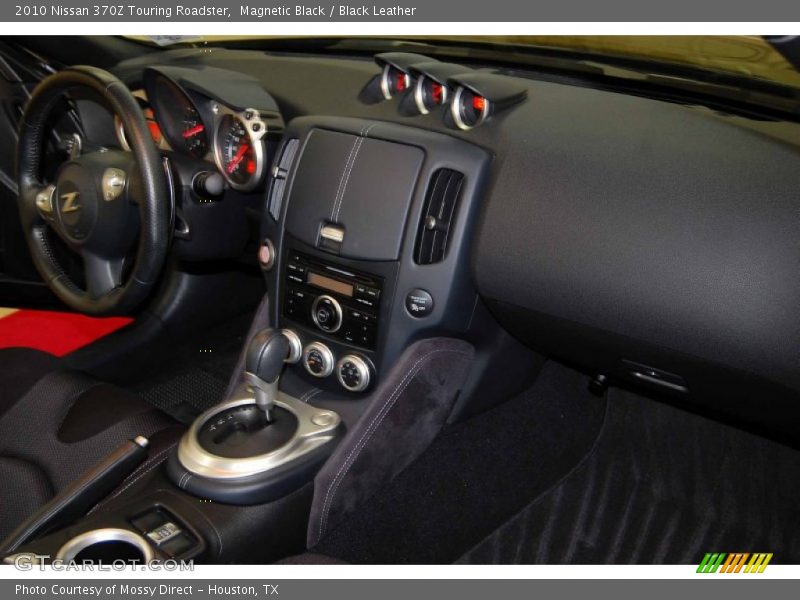 Magnetic Black / Black Leather 2010 Nissan 370Z Touring Roadster