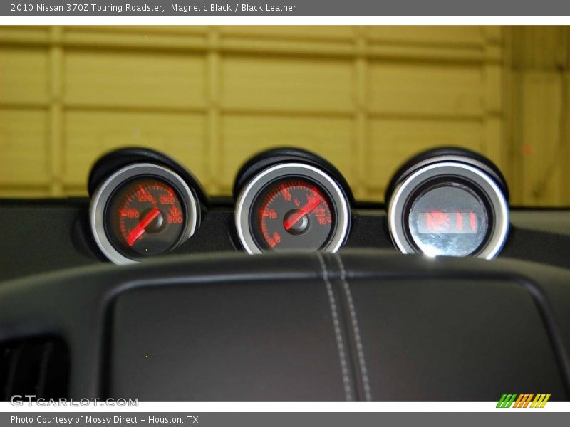 Magnetic Black / Black Leather 2010 Nissan 370Z Touring Roadster